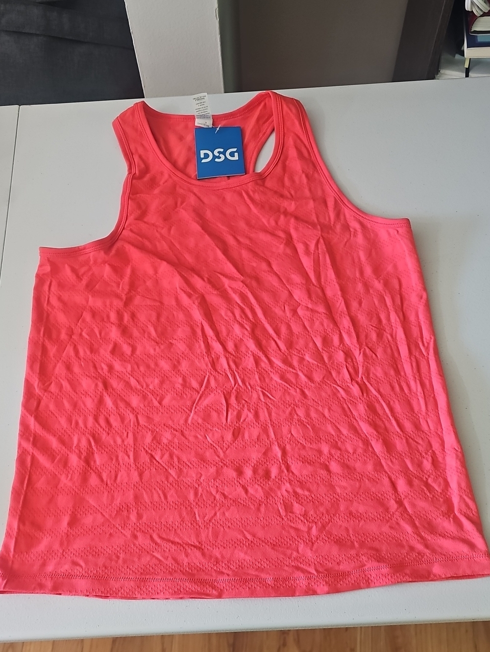 DSG Hot Pink Racerback Athletic Tank